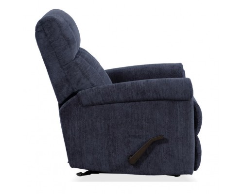 Classic Nocturne Fabric Perfect Match Gliding Recliner